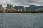 Waikiki (picture taken from catamaran)