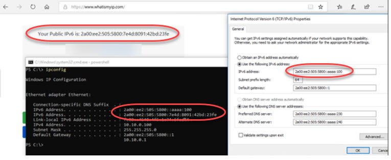 Windows, IPv6 and DHCP